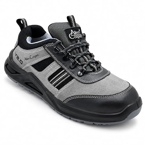 Allen Cooper 1156 Men's Safety Shoe Gray