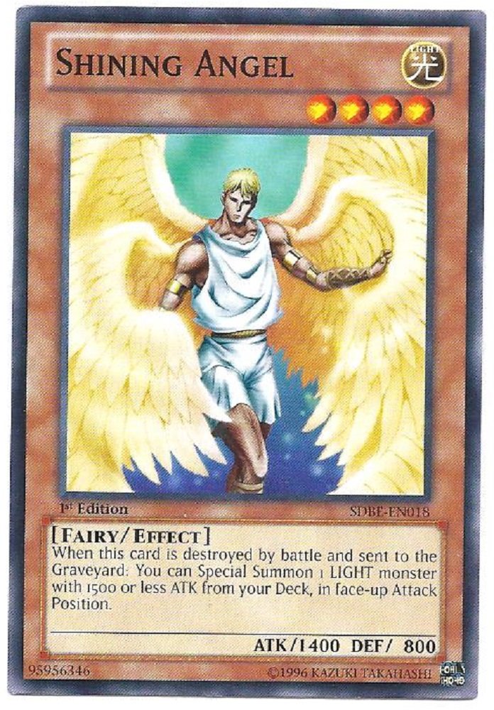 YU-GI-OH! - Shining Angel (SDBE-EN018) - Structure Deck: Saga of Blue-Eyes White Dragon - 1st Edition - Common