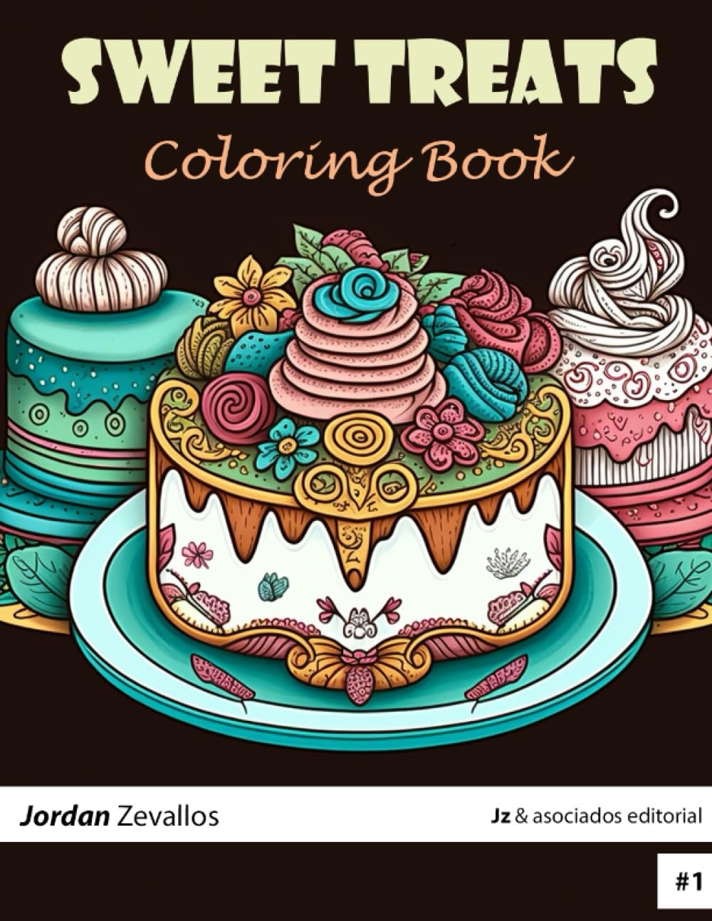 Sweet treats Coloring book: Coloring book