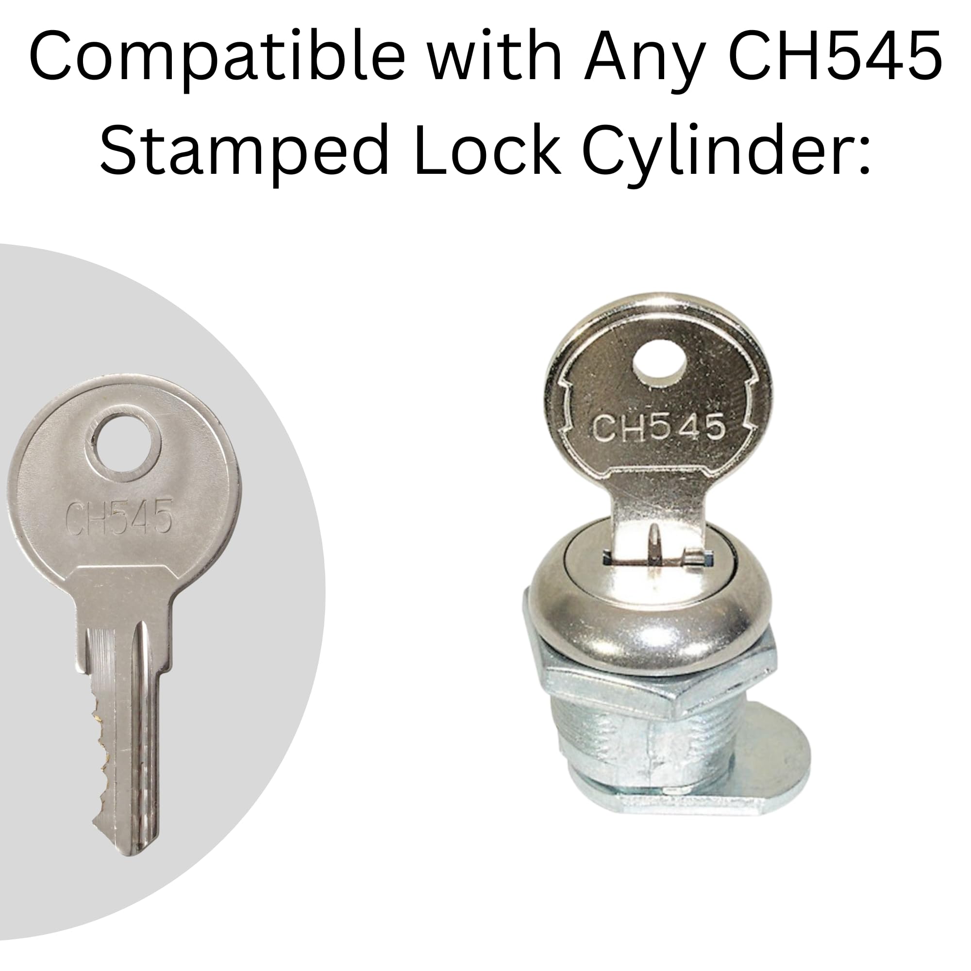 CH545 Cabinet Replacement Key - Key for Storage, File, Desk or