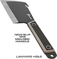 Vista 4 de Reapr 11016 Versa Cleavr, cuchillo de carnicero para cortar carne, cuchillo de cuchilla para verduras, hacha táctica, cuchillo de supervivencia
