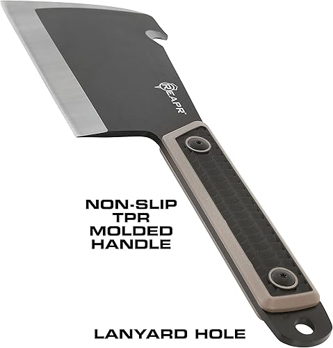 Miniatura 4 de Reapr 11016 Versa Cleavr, cuchillo de carnicero para cortar carne, cuchillo de cuchilla para verduras, hacha táctica, cuchillo de supervivencia con