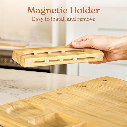 Miniatura 3 de SMIRLY Juego de regalo de tablas de charcutería juego de tablas de charcutería, juego de tablas de queso de bambú, regalos únicos para el día de la