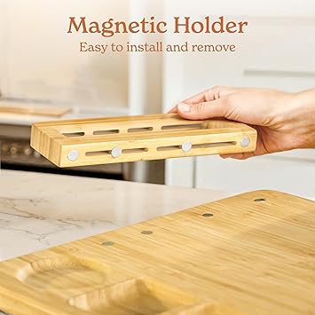 SMIRLY Charcuterie Boards Set, Large Cheese Board Set, Natural Bamboo Charcuterie Tray Cheese Platter with Accessories - Housewarming Gifts New Home, Wedding & Bridal Shower Gifts for Women, Couples