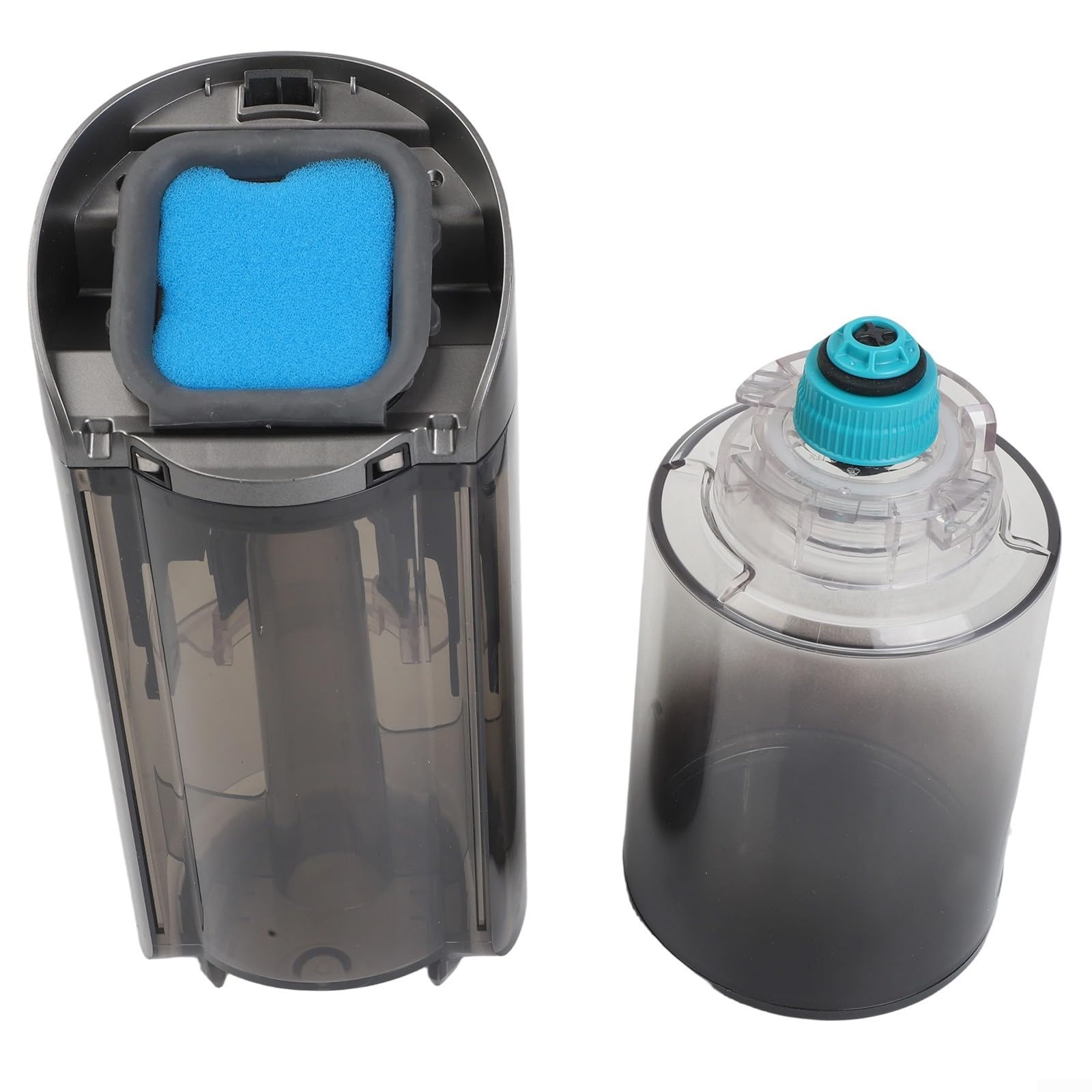 Ersatz-Frischwassertank und Abwassertank für NEW430BL Nass- und Trockensauger, PE-Kunststoff, sauberes Schmutzwasserbehälter-Set zum Wischen, Bodenreinigung, schwarz, 2 Stück