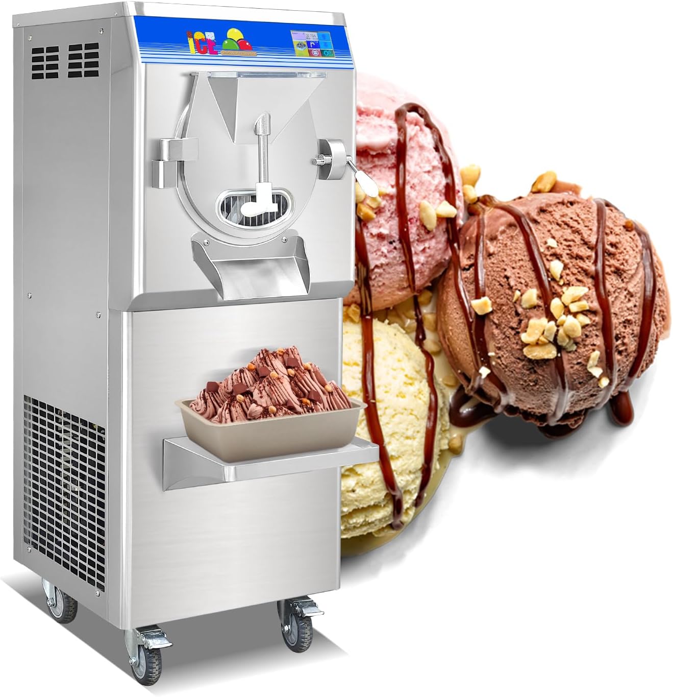 hard ice cream making machine