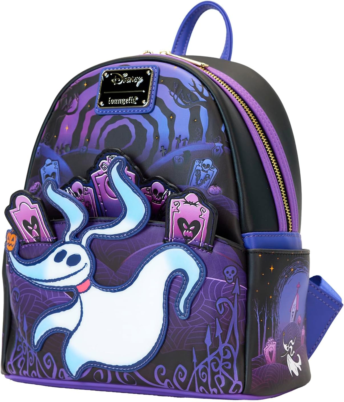 Loungefly Disney Nightmare Before Christmas Zero Mini Backpack - Image 3