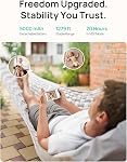 Dr.Care LumiView Plus Intelligent WiFi Moniteur bébé avec montage à clips - 5.5" 1080P Séparer l'écran & 2K Caméra, mode de confidentialité, Cry & Alertes de mouvement, 5000mAh Batterie amovible, RGB Lumière de nuit, HD Vision nocturne