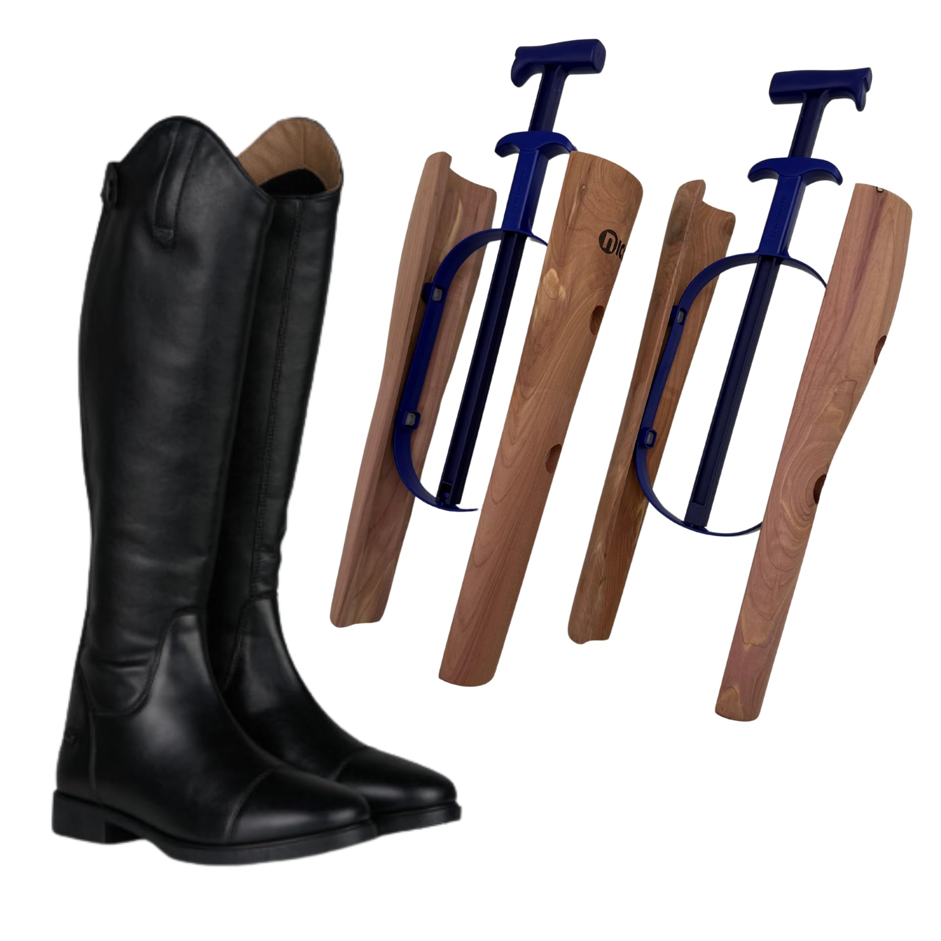 nico Red Cedar Sensomatic - Modellino per stivali, ideale per stivali da equitazione, lunghezza 35 cm