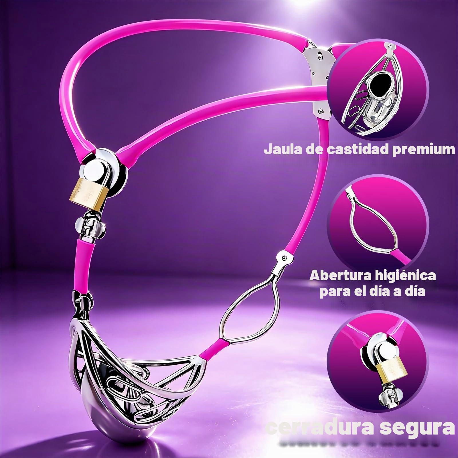 Cinturón de castidad para hombre, cinturón de castidad, cinturón de castidad, para hombre, jaula de castidad, de metal, para hombre, jaula de metal para hombre, jaula de castidad, jaula de metal para