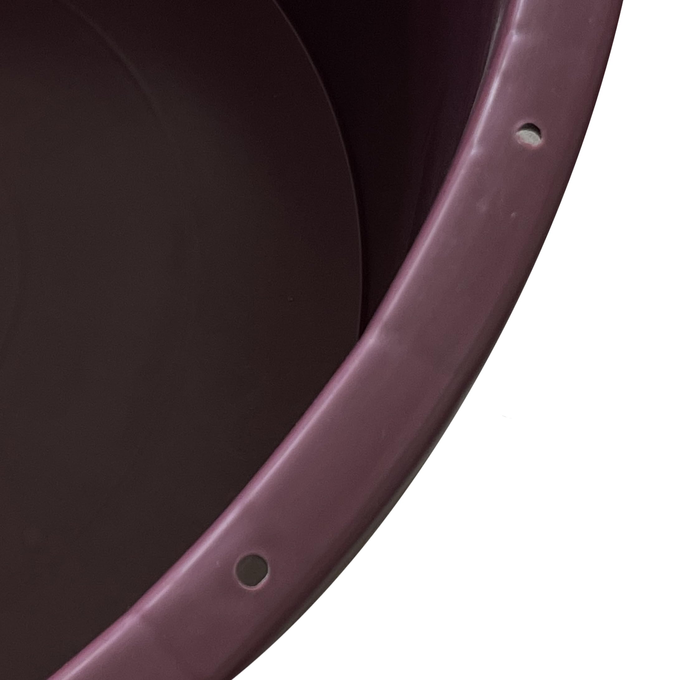 Mobil Plastic | Mastello alimentare 500 litri in plastica resistente | Per vendemmia, alimenti e liquidi | Color vinaccia