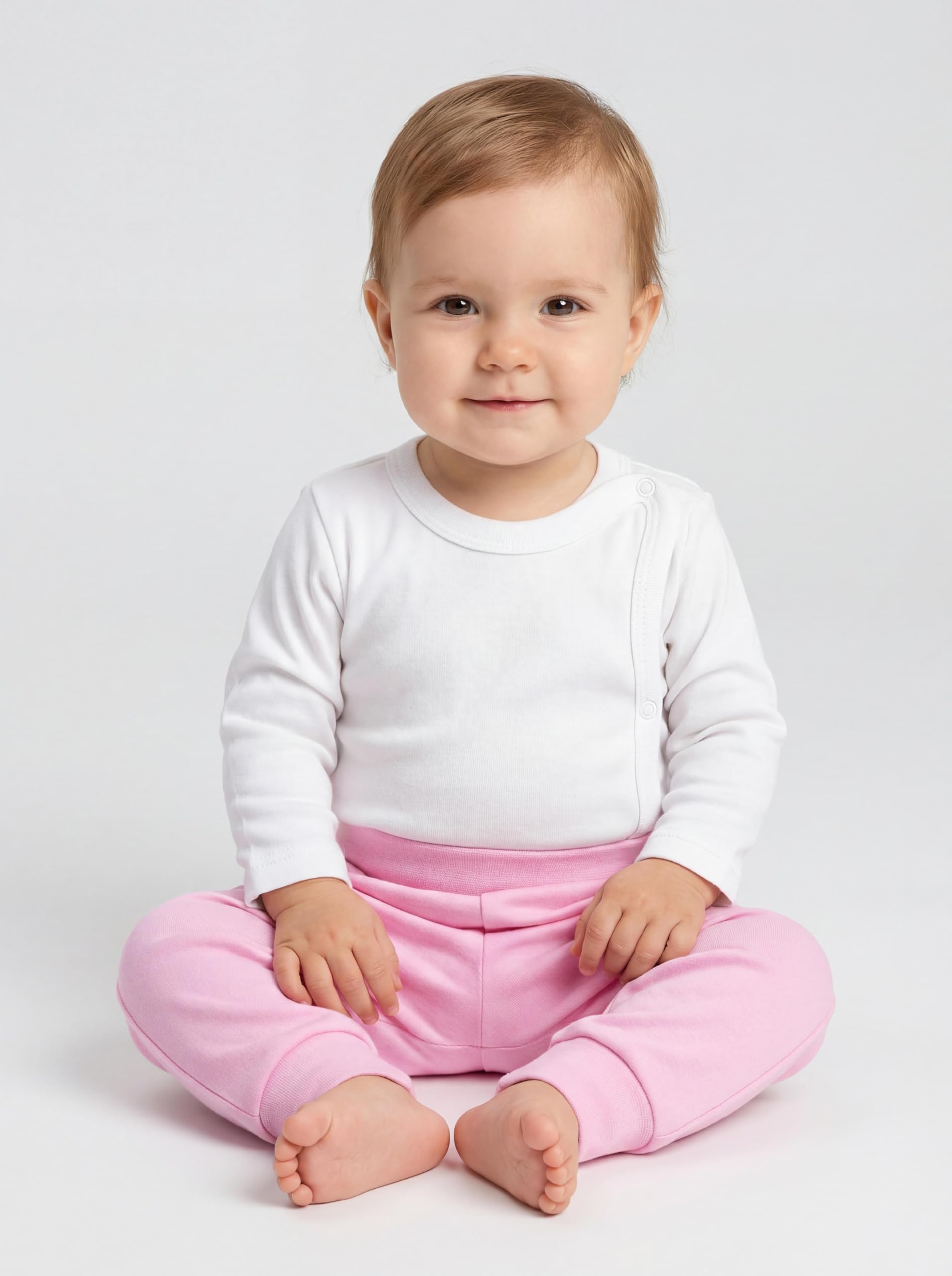 TupTam Wickelbody Langarm Baby Body 5er Set Baumwolle
