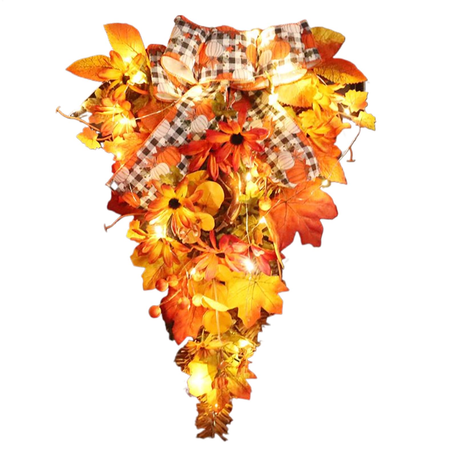 Couronnes d'automne Thanksgiving pour décoration de cuisine