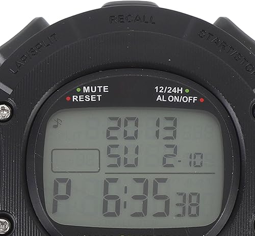 Miniatura 8 de Cronómetro, cronómetro, pantalla grande, cronómetro, cronómetro, multiusos, electrónico, temporizador deportivo