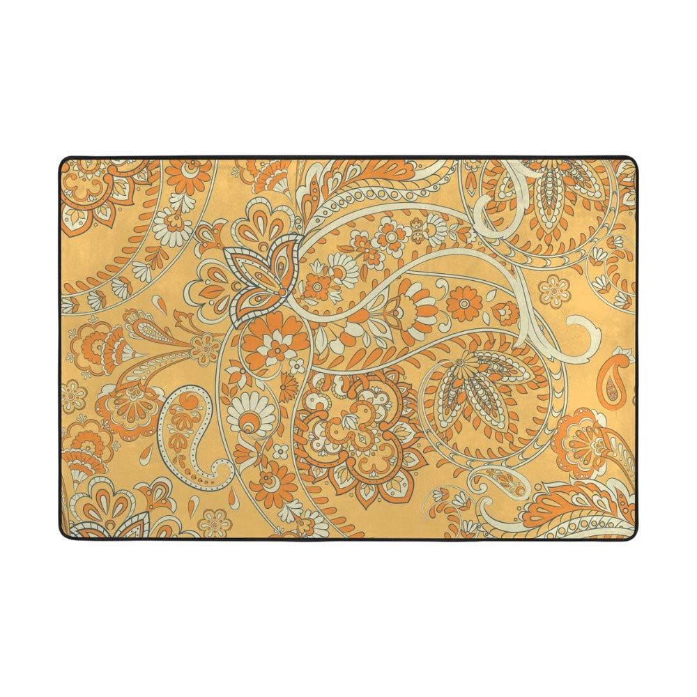 Tapis de salon jaune pour égayer un sol sombre et froid en velours corail doux