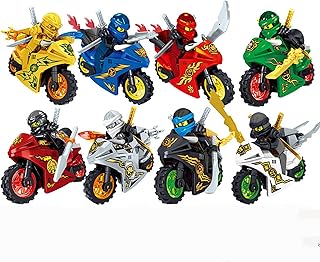 REGAPOG Jouets De Moto pour Enfants, Ensemble De 8 Pièces,Kit d'apprentissage Facile À Construire pour Débutants, Excellent Cadeau pour Les Adolescents (A)