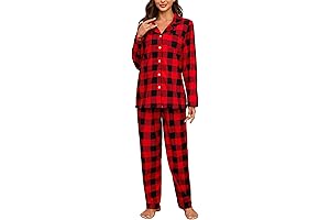 Snuggly Buffalo Plaid Pajamas for Women