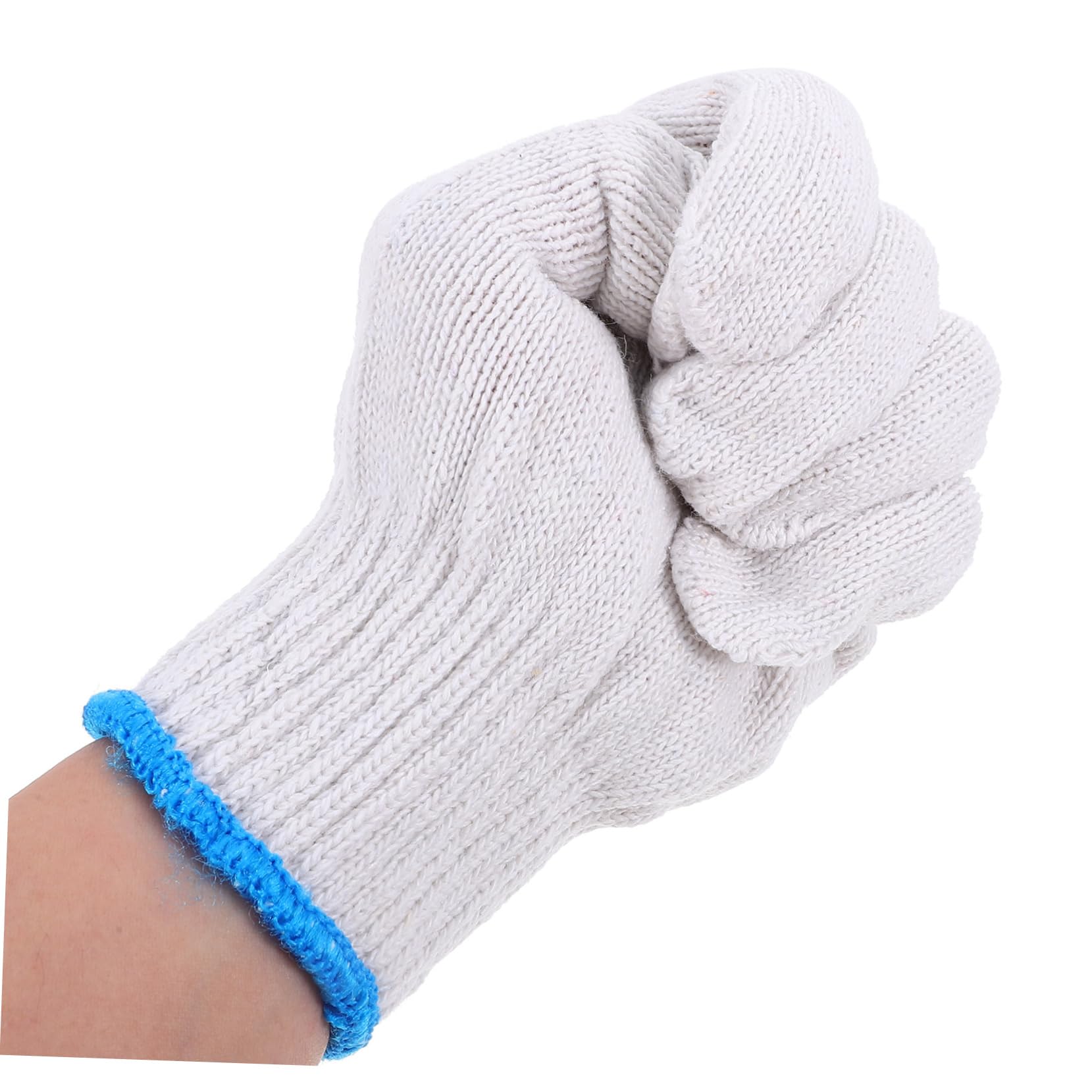SUPVOX 20pares Guantes Trabajo Jardinería Exterior Resistentes Seguridad Cómodos Algodón