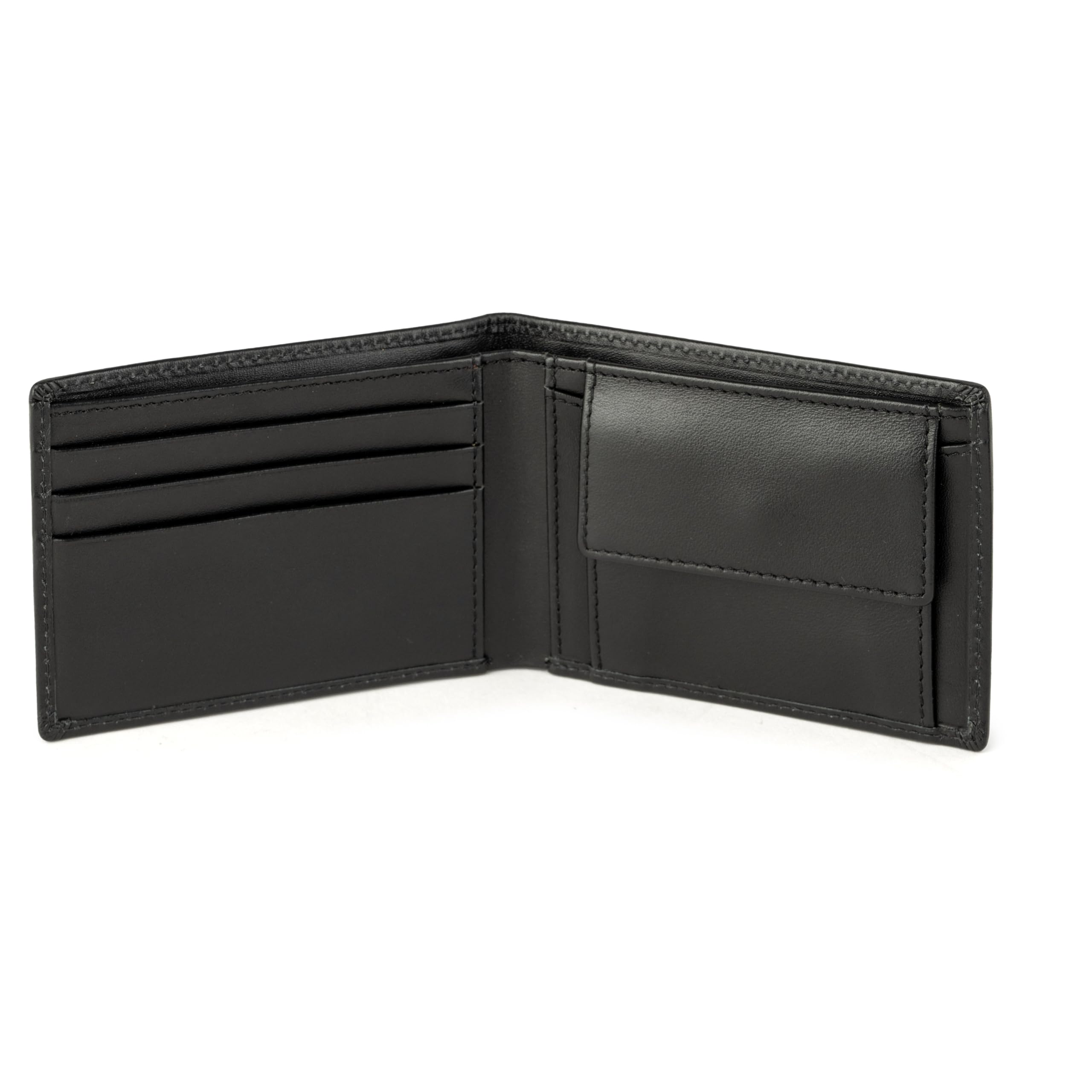 Berliner Bags Kees Cartera de Piel Hombre Compacta, Monedero y RFID, Caja