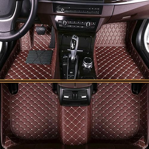 Miniatura 37 de Tapetes de automóvil para el 99 % de los sedán, SUV deportivos, protección para todo tipo de clima, tapetes de cuero impermeables