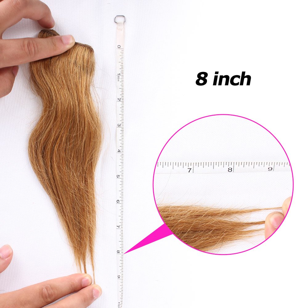 Violet Beauty Brazilian Virgin Short Hair Extensions Honey Blonde Body Wave Bundles With Closure 8 inch Bob Weave Human Hair