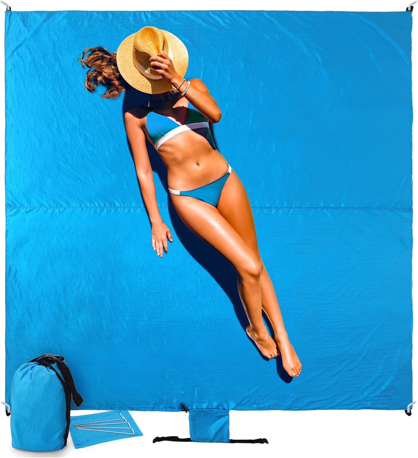 scuddles Extra Large Picnic & Outdoor Blanket Dual Layers