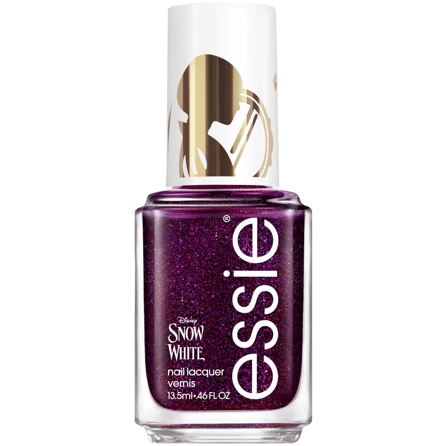 Essie Morado Esmalte De Uñas – Nº 1009 Tempted With Envy – Manicura Profesional, Edición Limitada De Blancanieves, Color Intenso, 13,5 Ml Talla 13.5