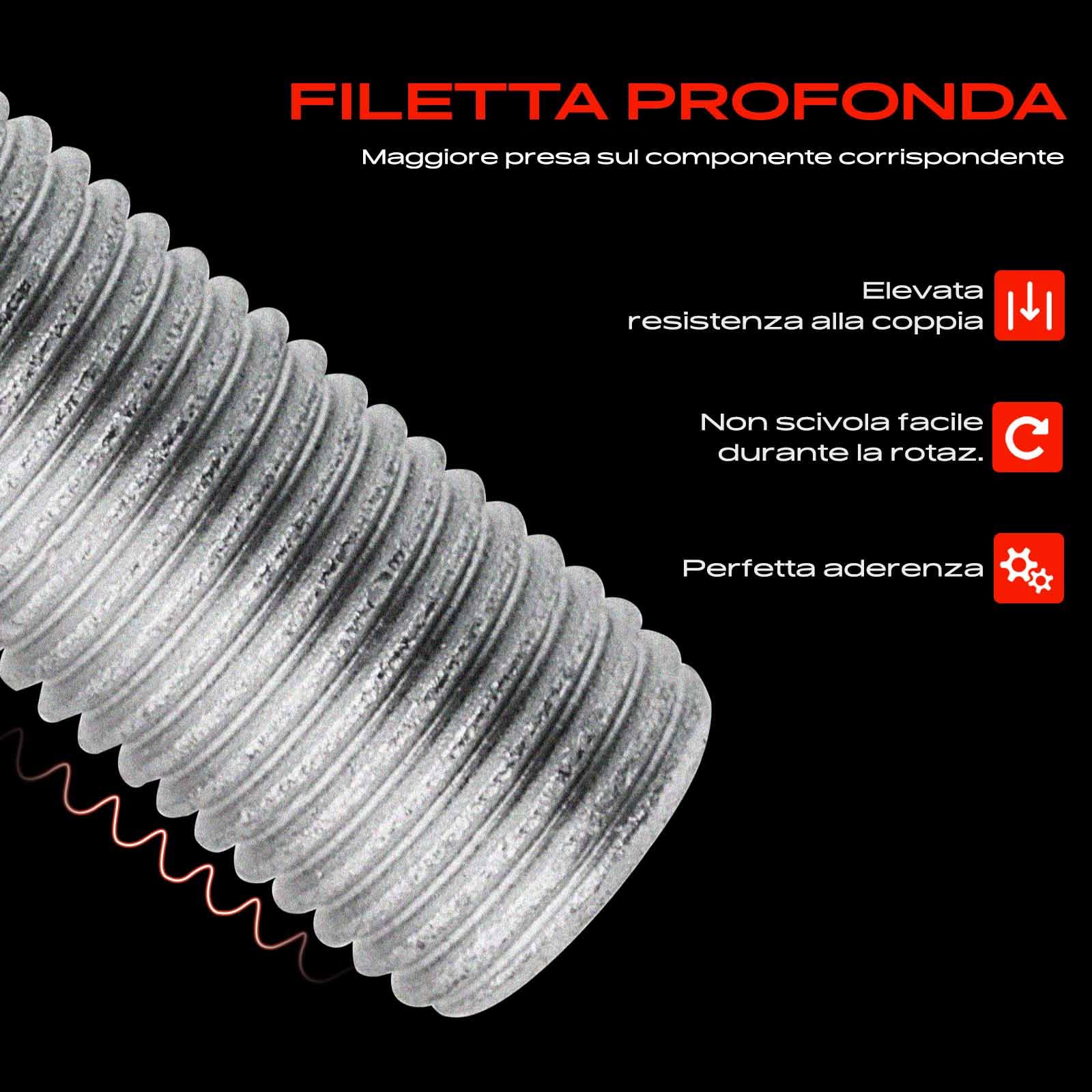 Frankberg 5x Bulloni per ruota Vite ruota M14x1.5 Compatibile con Q7 Transporter V 2002-2026 WHT004676