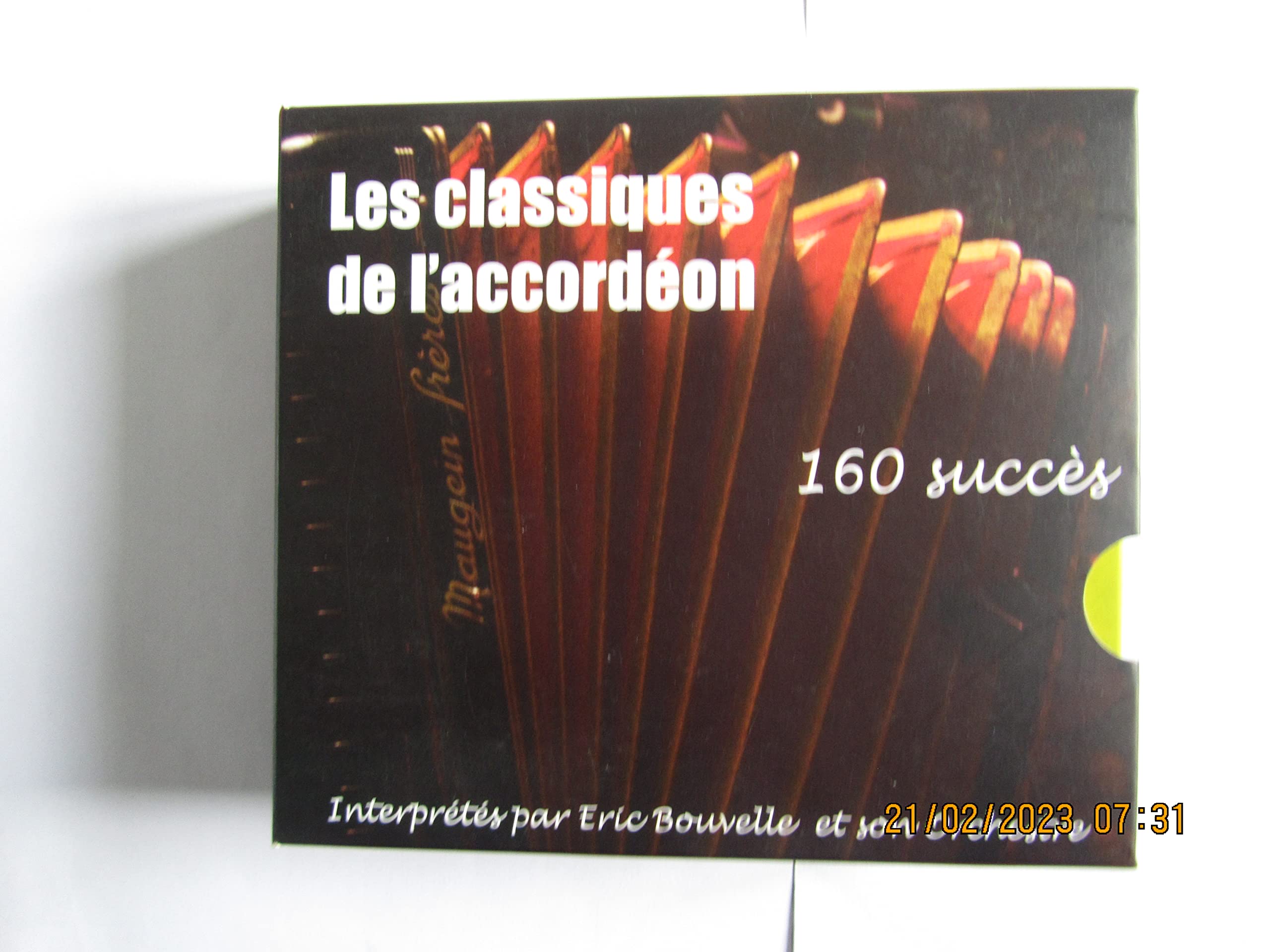 Coffret Les Classiques de l'accordéon