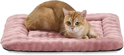 Miniatura 12 de Colchoneta para Cama de Perro Almohadilla para Jaula para Perros Grandes, Colchoneta Suave Lavable para Dormir de Mascotas Almohadilla para Perrera