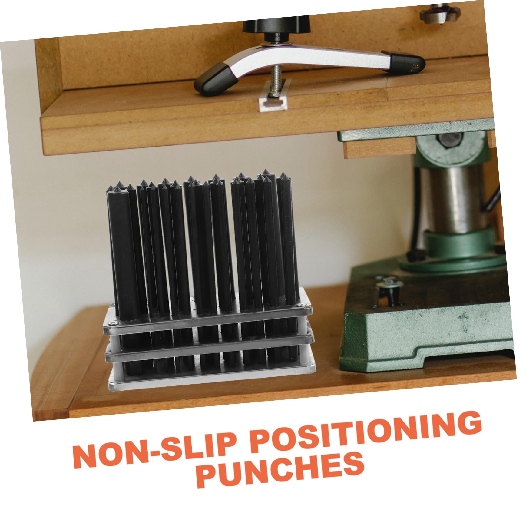 KALLORY 1 Set Cylindrical Transfer Punch Mechanical Repair Tools Lightweight with Oxide Finish for Durability Easy to Carry Store for Machinists and DIY Projects