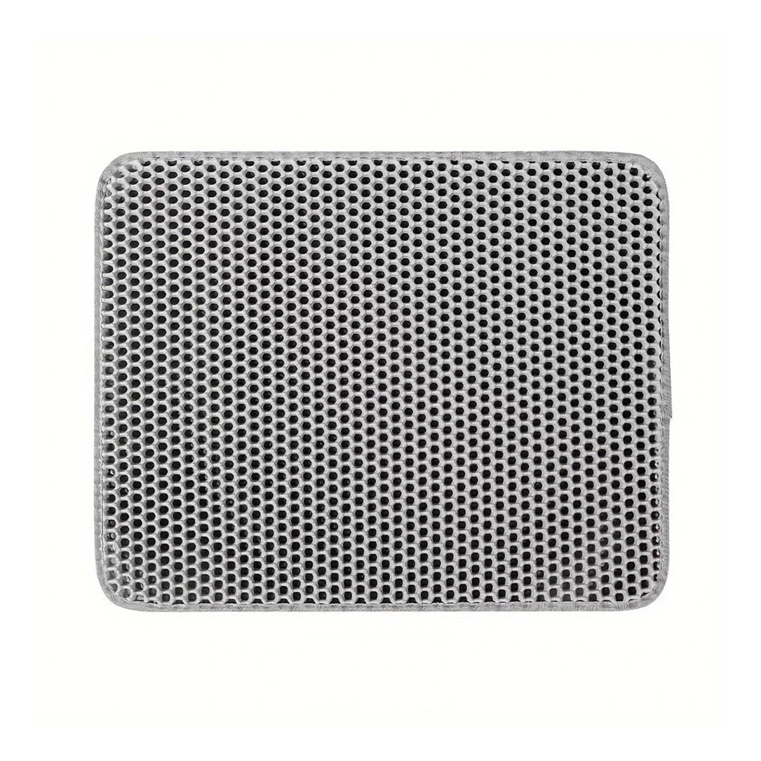 Litière pour chat design nid d'abeille double couche premium