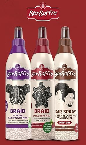 Miniatura 4 de Sta-Sof-Fro Acondicionador de peine en spray para cabello y cuero cabelludo con lanolina, extra seco (8.5 fl oz)