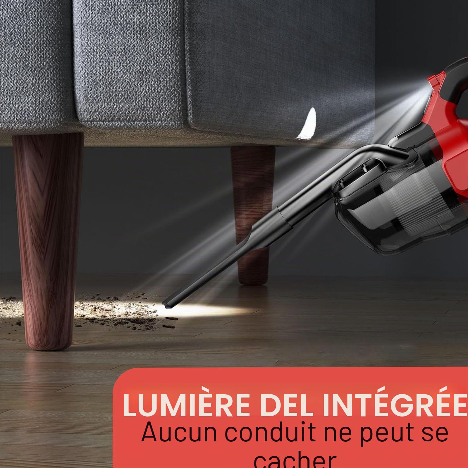 Aspirateur sans Fil pour Batterie Milwaukee 18 V, aspirateur à Main pour la Maison, la Voiture, Les planchers en Bois Dur, la Moquette avec Filtre HEPA Lavable 125 AWG (sans Batterie)