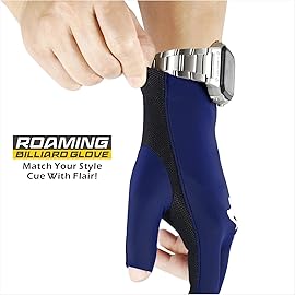 Roaming Pool Glove Billiards Glove fits on Left Hand for Men Women-A Smoother Stroke is A More ACCURATES Stroke