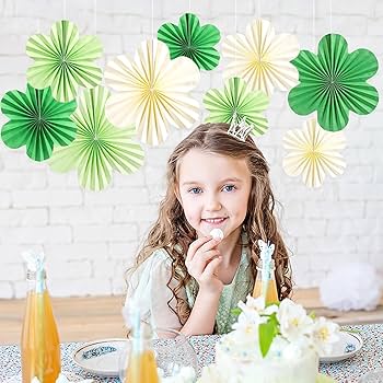 Amazon.co.jp: siawadeky ペーパーファン お花紙 9点セット