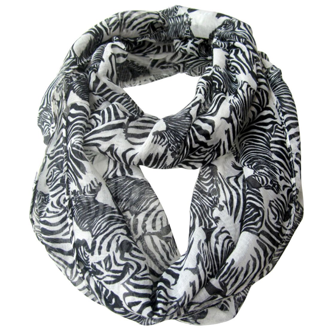 Lerben® Womens Retro Soft Chiffon Loop Infinity Scarf Wave Snood Wrap Scarves