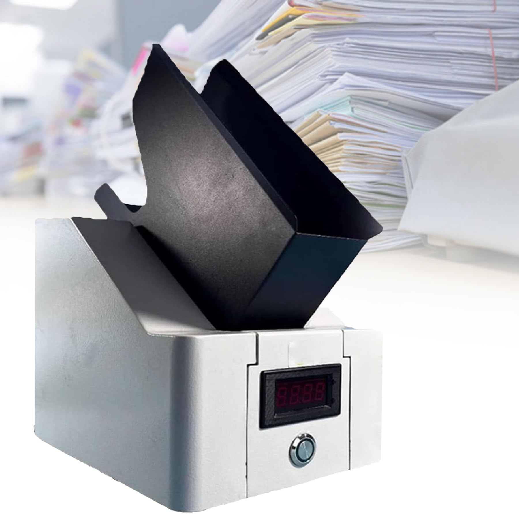 Machine de tri automatique de papier avec coins de guidage, peut contenir 300/500 feuilles A4, pour banques, imprimantes, double souffleur