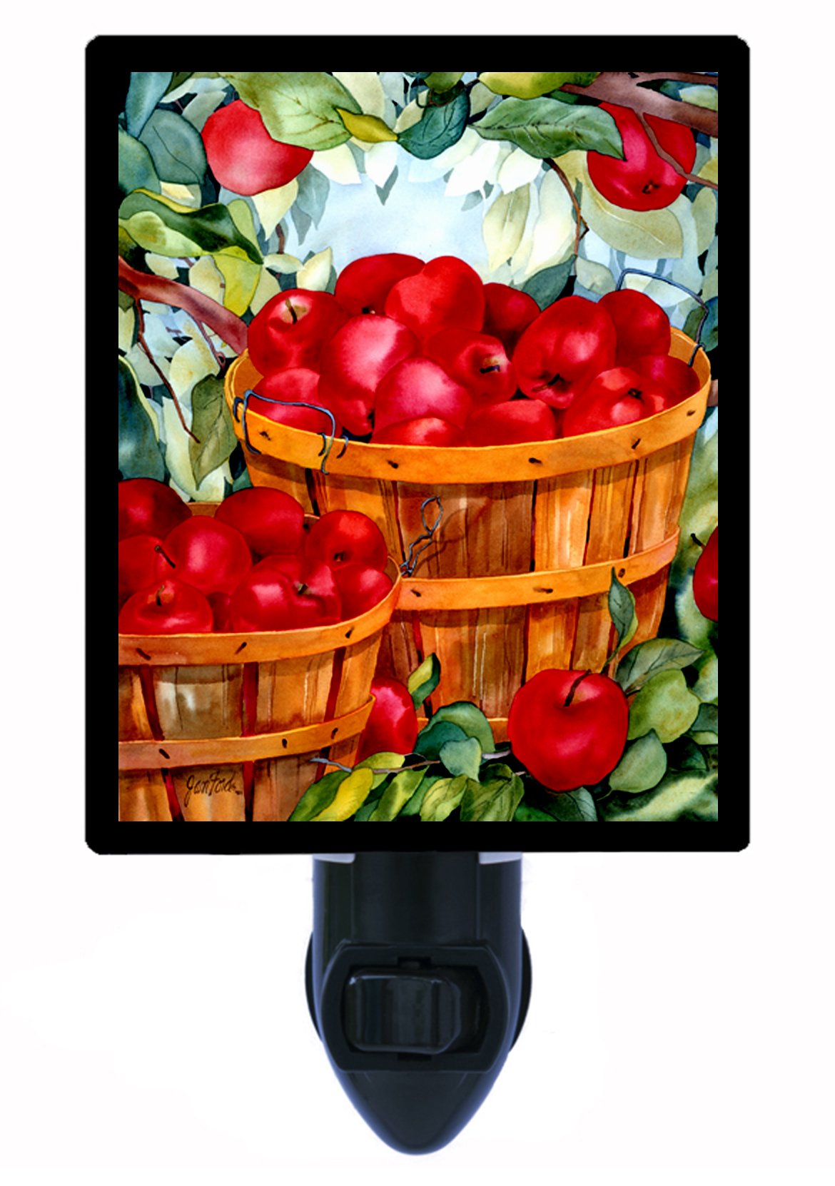 Night Light, Apple Basket, Fall and Autumn, Kitchen