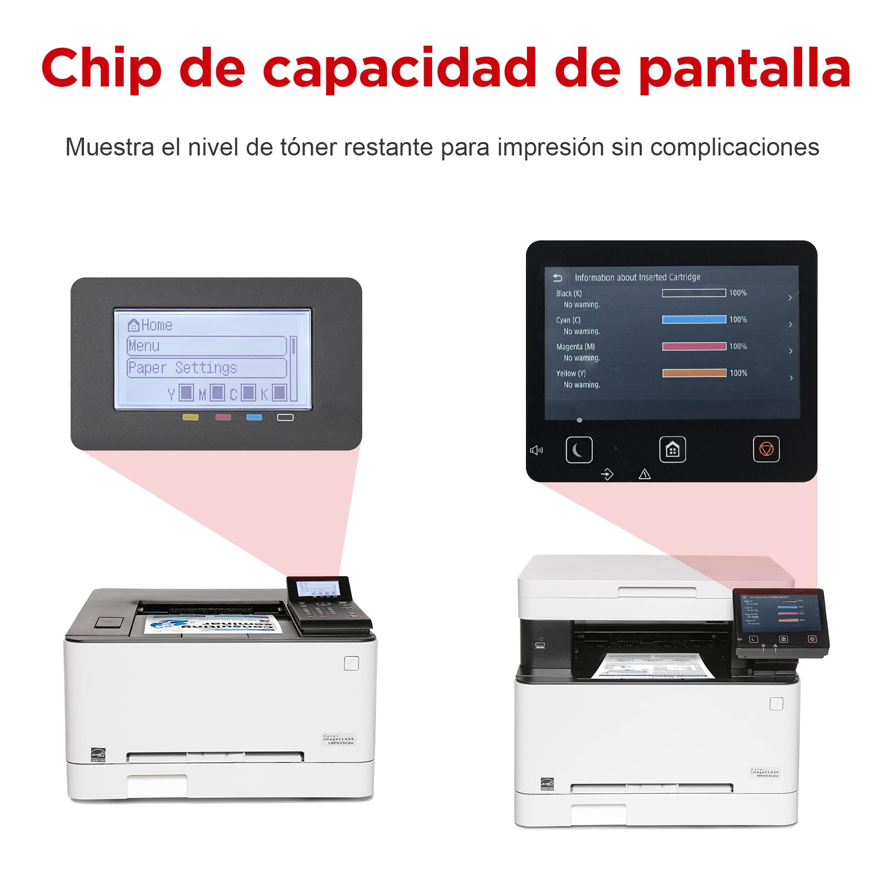 AUMOK 067H MF657Cdw Toner Compatibles para Canon 067 067H MF655Cdw MF651Cw | 4-Pack para Canon i-SENSYS MF657Cdw MF655Cdw MF651Cw LBP631Cw LBP632Cdw LBP633Cdw MF656Cdw MF653Cdw MF654Cdw