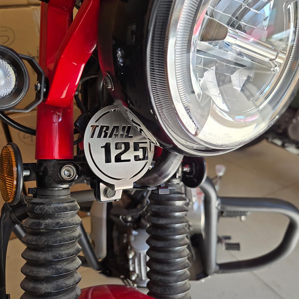 Front Horn Protector Guard Compatible for Honda Hunter Cub 125 Trail 125 (2019-current)