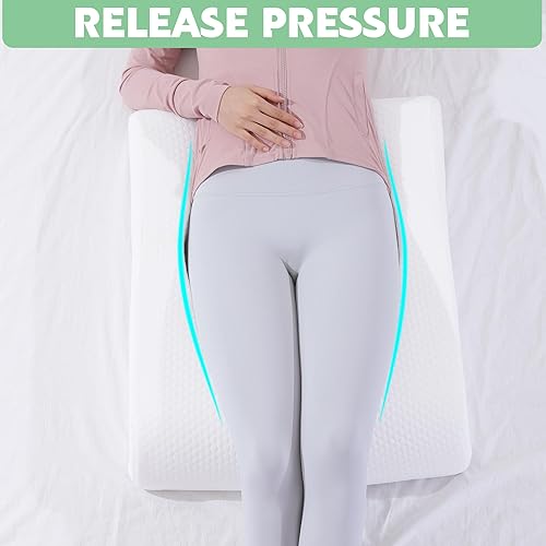 Miniatura 4 de HOMBYS BBL - Almohada después de la cirugía para dormir, almohada de espuma de alta densidad, almohada brasileña de levantamiento de glúteos,