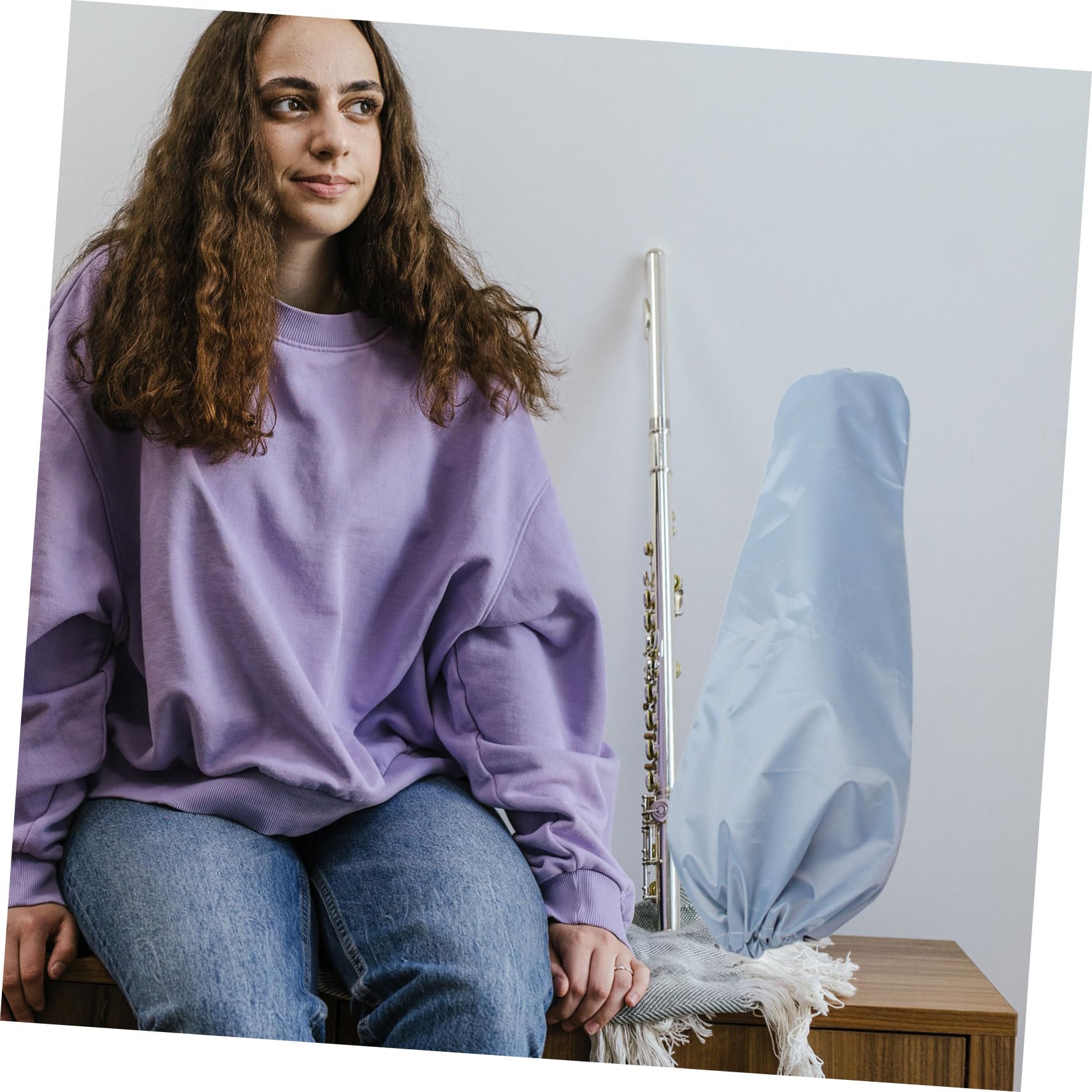 ibasenice 1Pc Silk Cover for Violin Decorative Protector for Violins Durable Cover to Scratches and Present