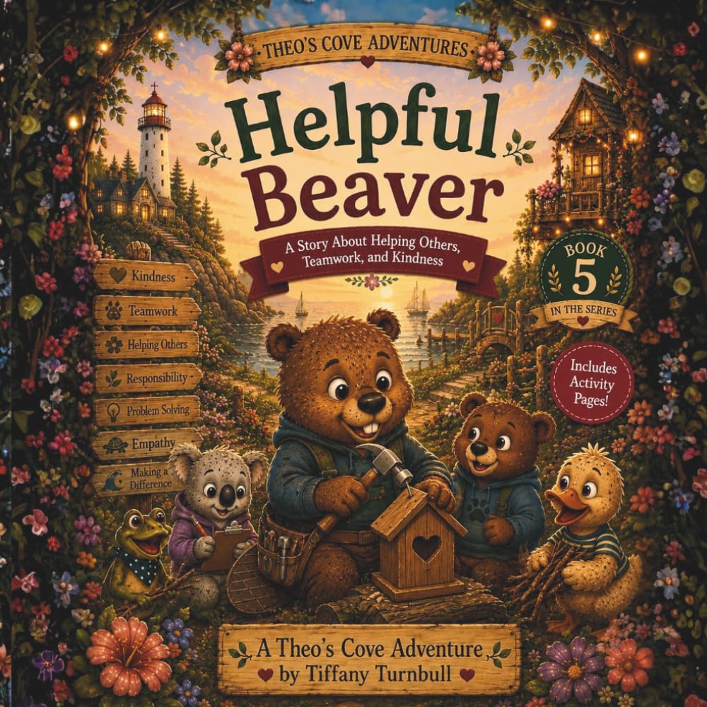 Helpful Beaver: A Story About Helping Others, Teamwork, and Kindness (Theo's Cove Adventures)