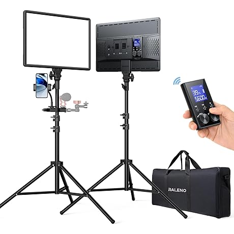 SOKANI X25 2-Pack Dimmable Photography Lighting Kit