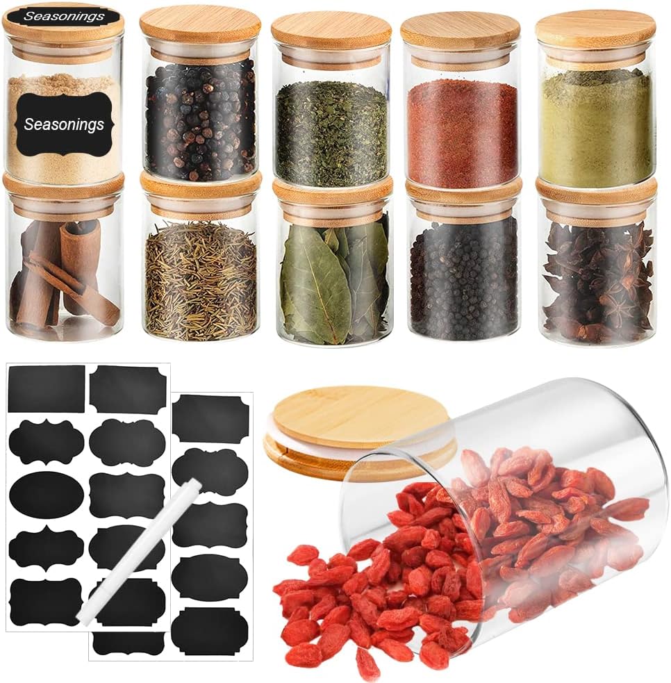 Zeller Barattolo Per Alimenti In Vetro – Contenitore Ermetico Con Coperchio In Acciaio Inox – 2100 Ml - 2