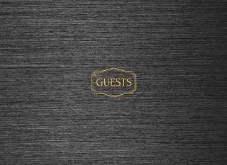 Wedding Guest Book Sign In: Visitor Sign In Book, Airbnb, Registry Sign in Modern Book, For Guest Sign In