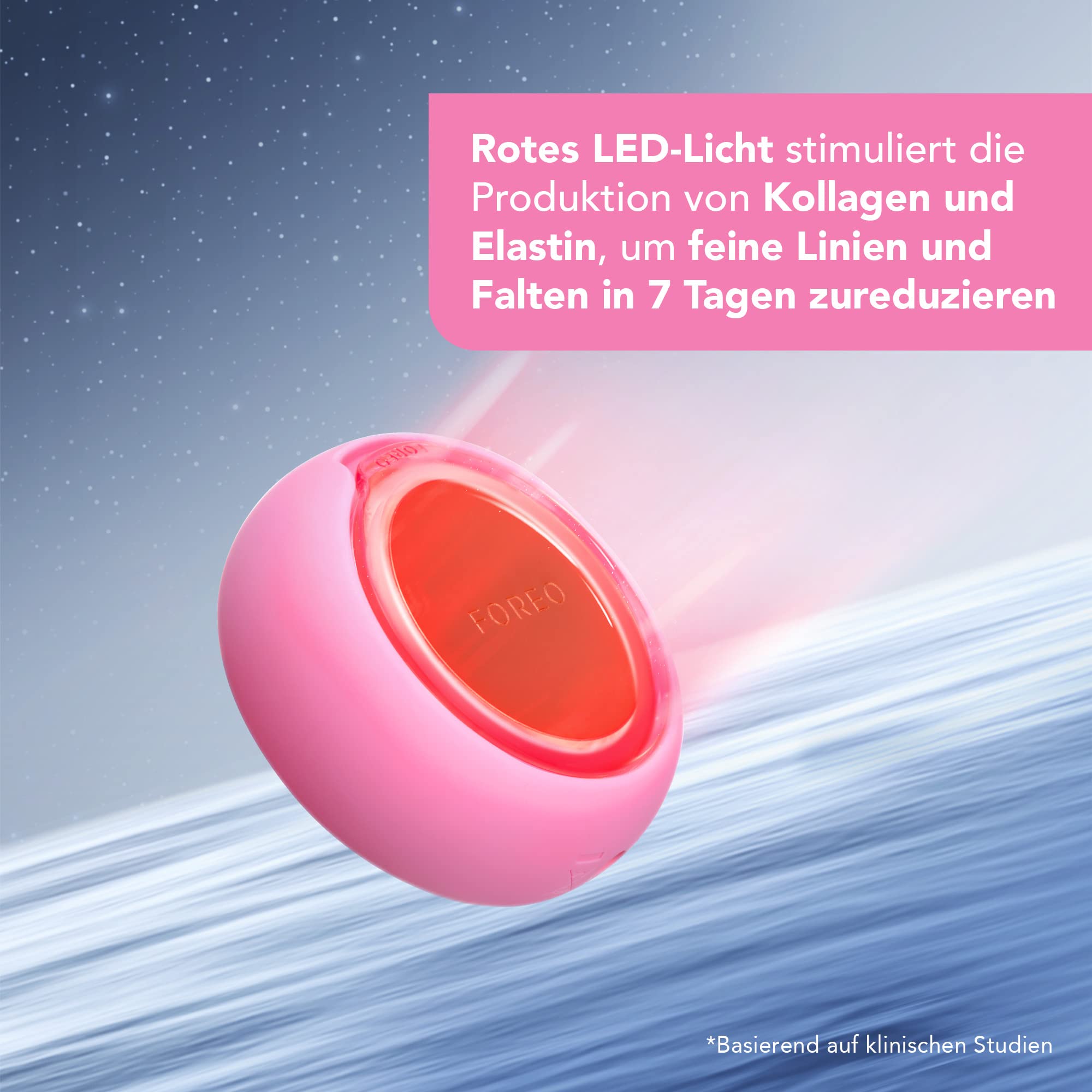 Foreo Ufo 2 Led-Gesichtsmaske, Voll-Led-Spektrum Und Rotlichttherapie, Gesichtsmasken Beauty, Wärme, Kühlung, Gesichtsmassagegerät, Feuchtigkeitsmaske Gesicht, Erhöhte Gesichtspflege-Aufnahme | LED Gesichtsmaske Rotlichtmaske Vollspektrum LED Erwärmung Kü