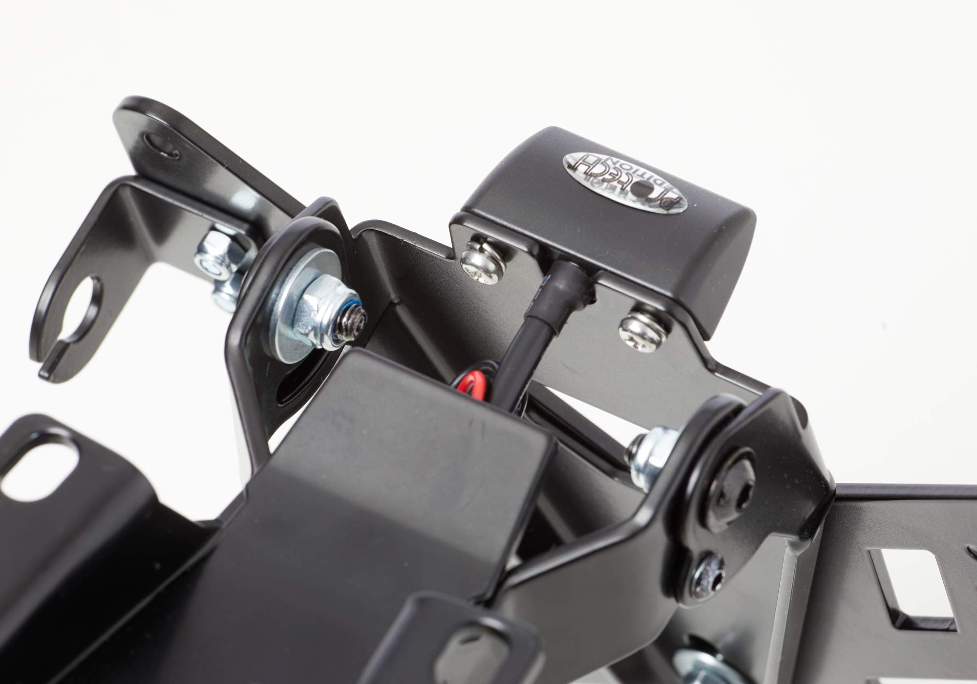 PROTECH X-Shape Kennzeichenhalter kompatibel mit Ducati Hypermotard 950/SP 2019-2020 BB/00/AA