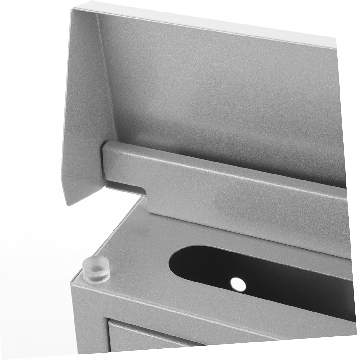 Stainless Steel Wall Mount Mailbox Vintage Post Box Letter Box Outdoor Mailbox for Home